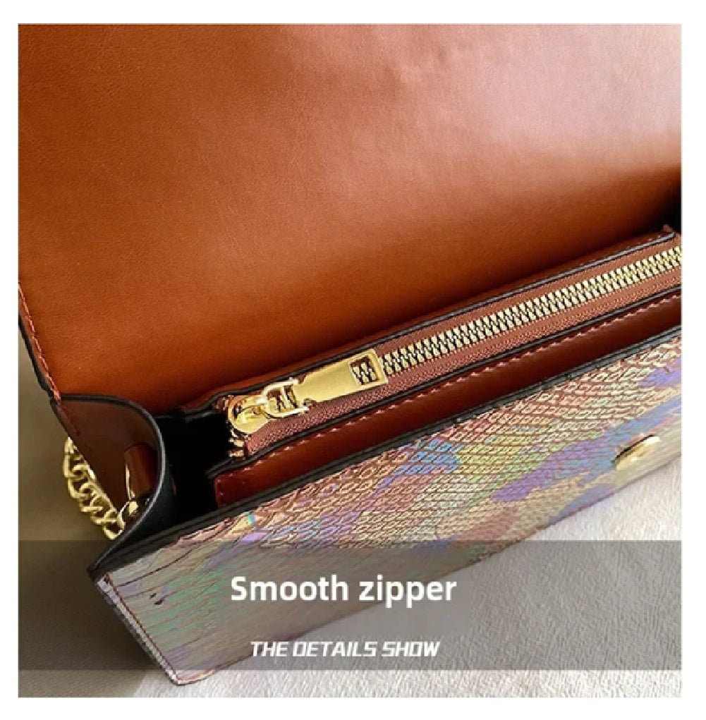 Women's Holographic Wing Crossbody Bag