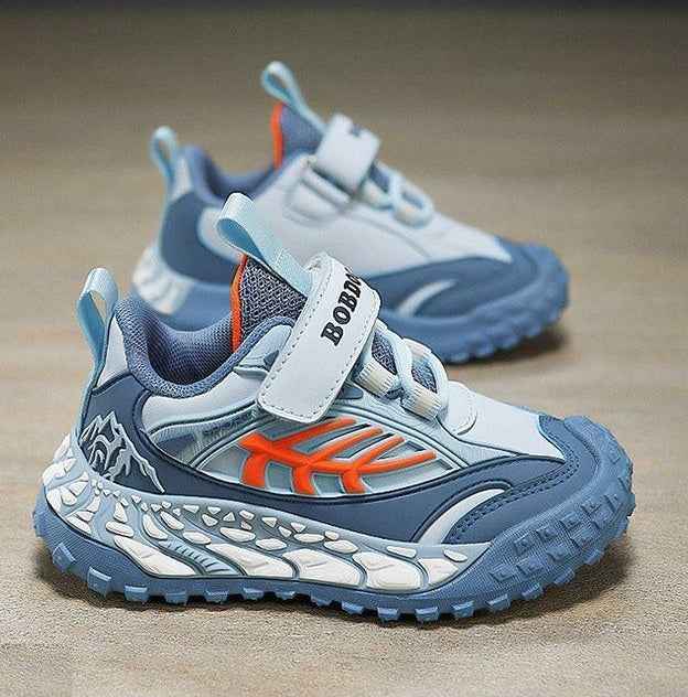 Blue Bobdog Lightweight Wear-Resistant Soft-Sole Casual Boy's Sneakers (Copy)