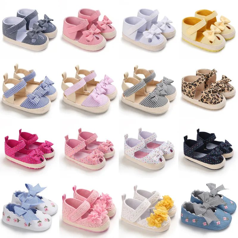 Baby Girl Princess First Walker Shoes - itzy bitsy