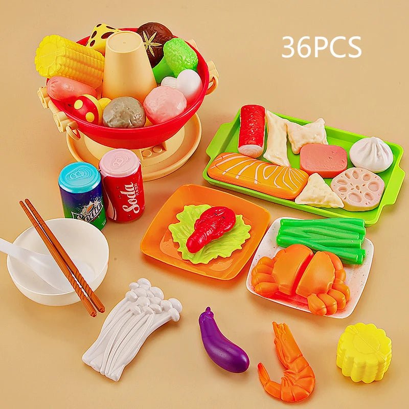 Barbecue & Hot Pot Playset - itzy bitsy