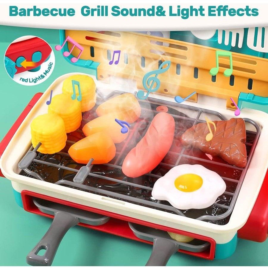 Barbecue with Spray, Light and Sound Playset - itzy bitsy