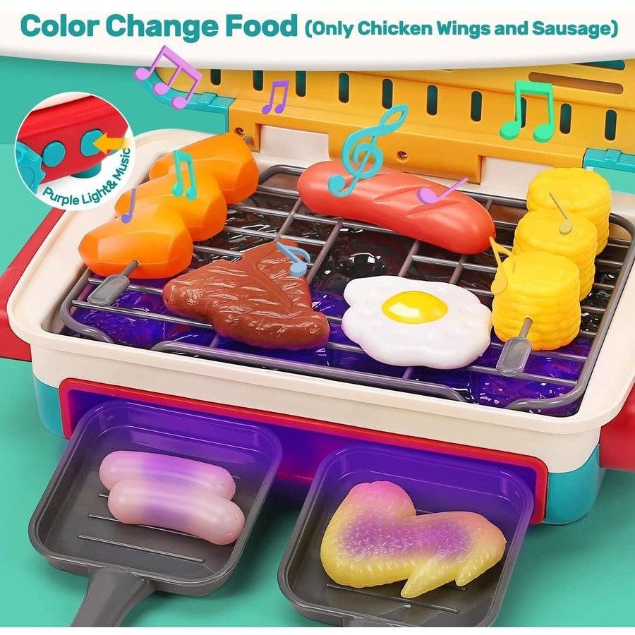 Barbecue with Spray, Light and Sound Playset - itzy bitsy