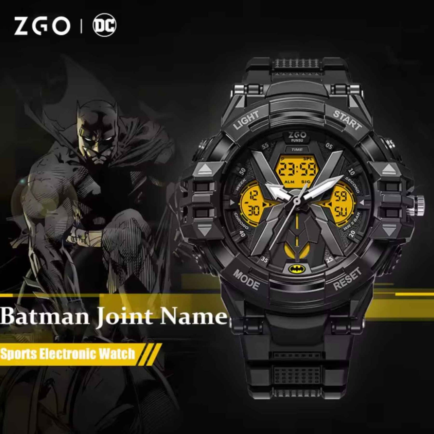 ZGO Warner DC Batman Mechanical Watch
