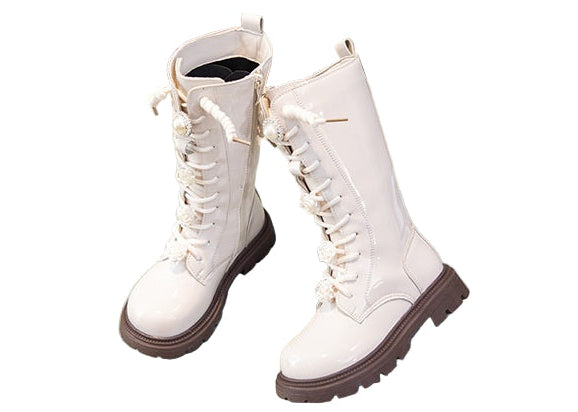 Children's Martin High Flower Boots