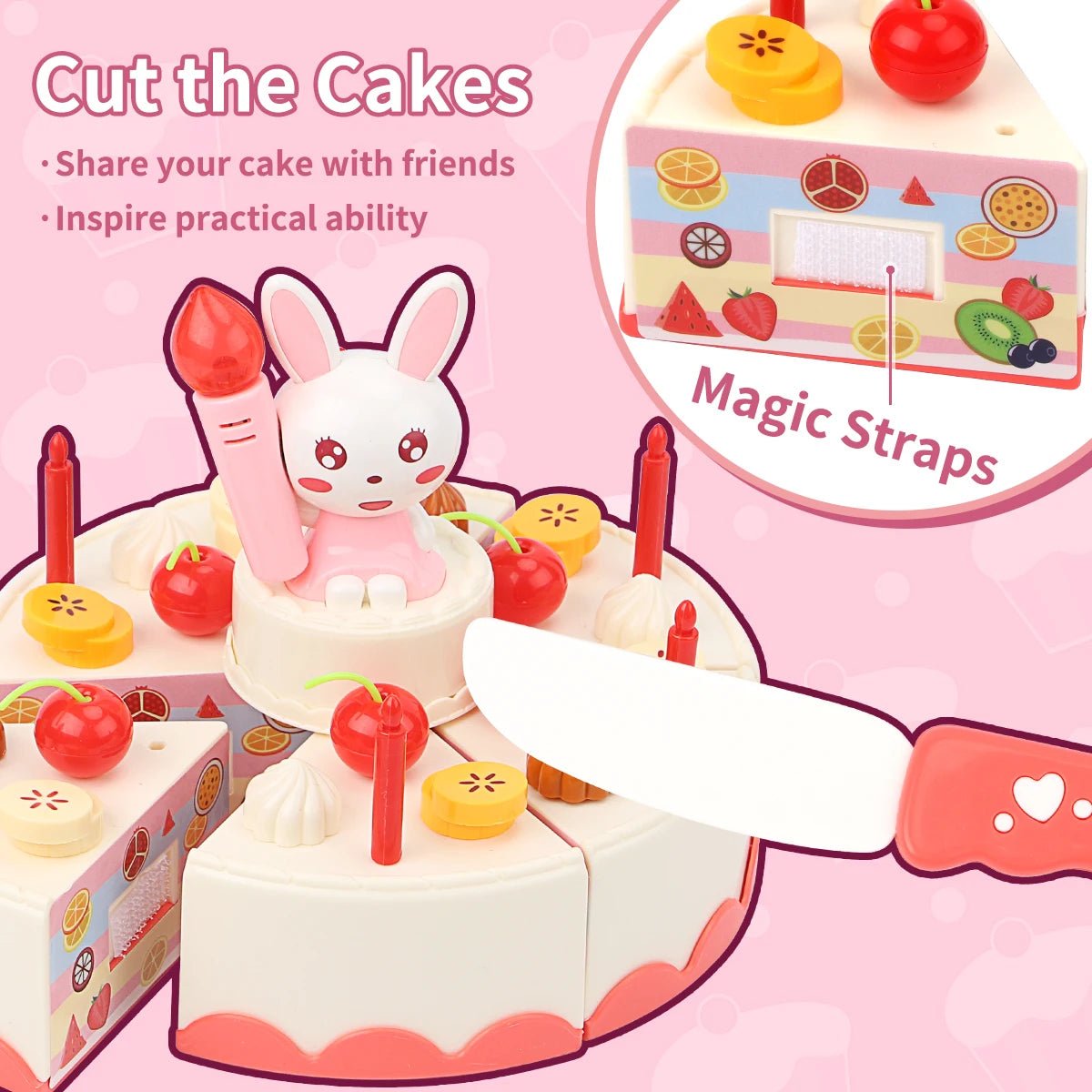 Birthday Cake with Music Playset - itzy bitsy