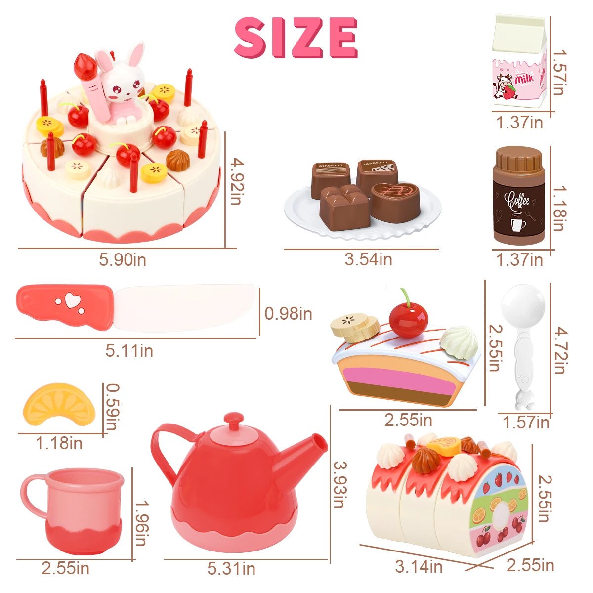 Birthday Cake with Music Playset - itzy bitsy