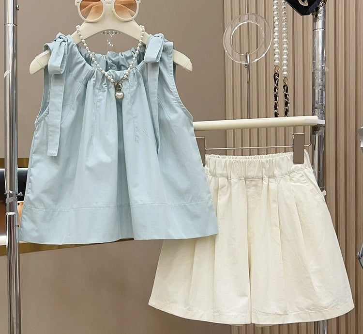 Girls Summer 2Pcs Set Fashionable Clothes