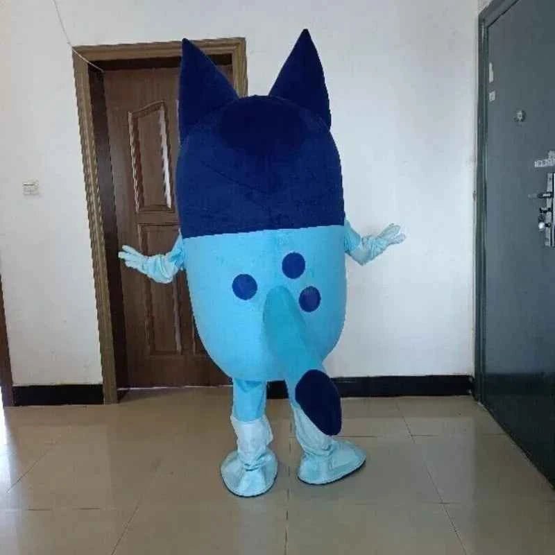 Bluey Dog Mascot Costume for Adult - itzy bitsy