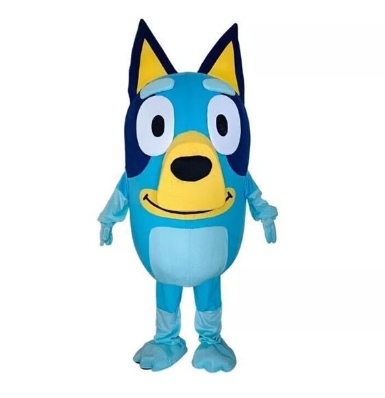 Bluey Dog Mascot Costume for Adult - itzy bitsy