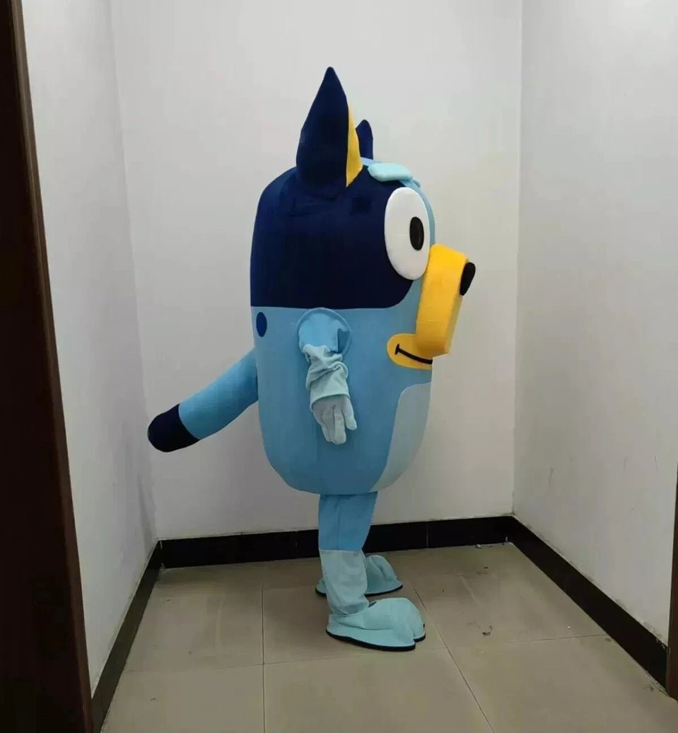 Bluey Dog Mascot Costume for Adult - itzy bitsy