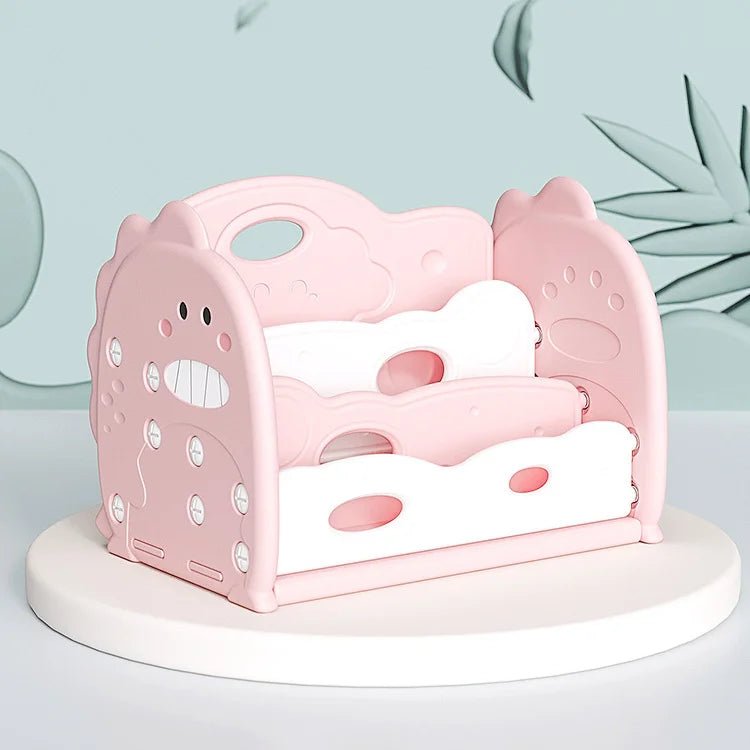 Bookshelf 3 - Tier Desktop - Dinosaur Book Shelving - itzy bitsy