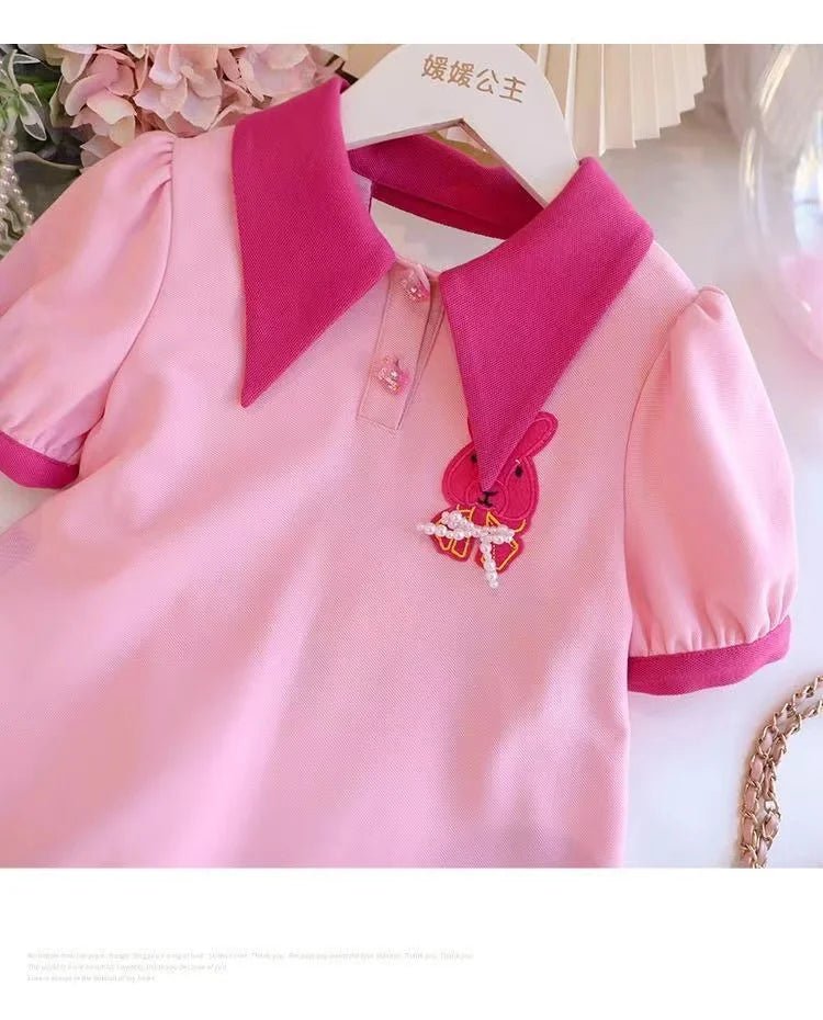 Bow Polo Casual Dress - itzy bitsy