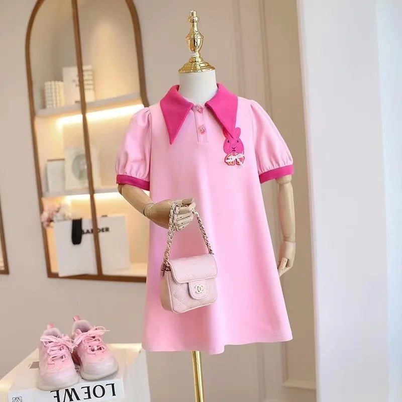 Bow Polo Casual Dress - itzy bitsy