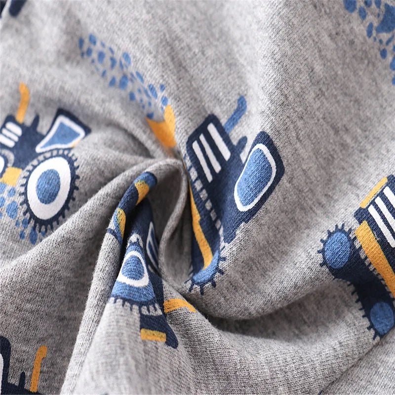 Boys Animals, Vehicle Drawstring Trackpants - itzy bitsy