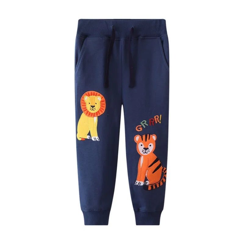 Boys Applique Trackpants - itzy bitsy