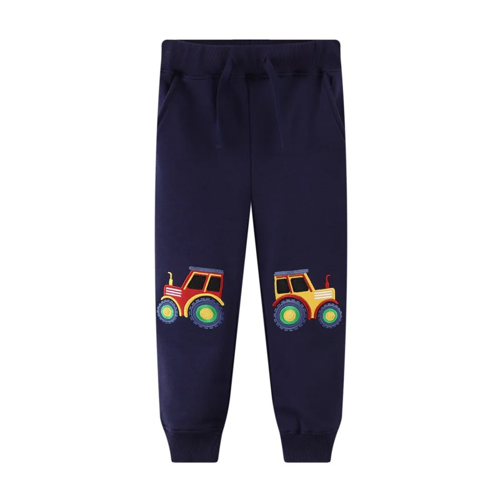 Boys Applique Trackpants - itzy bitsy