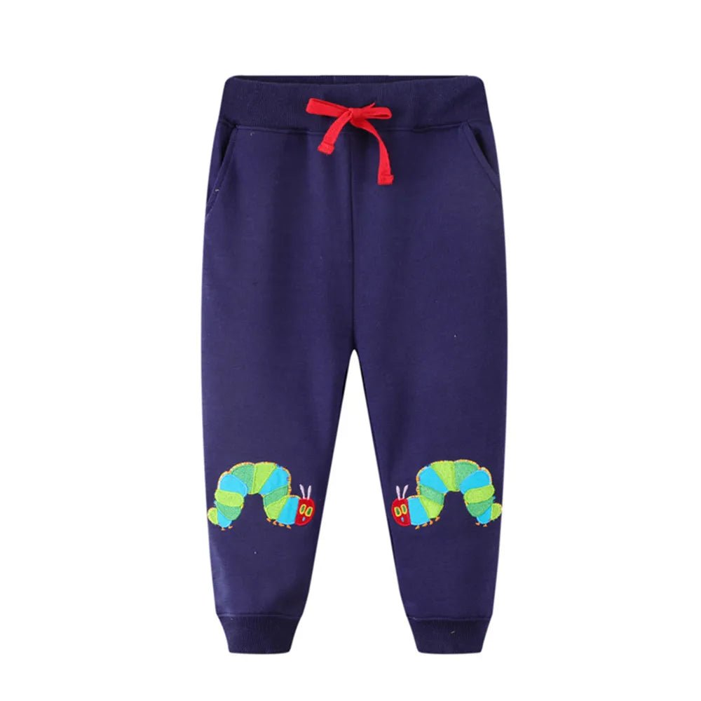 Boys Applique Trackpants - itzy bitsy