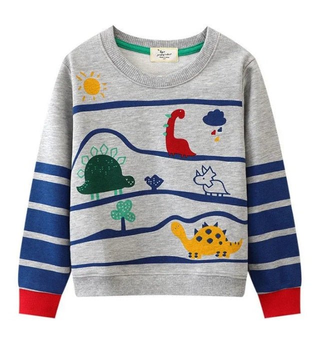 Boys Cartoons Sweaters - itzy bitsy