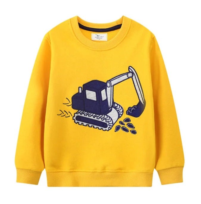 Boys Cartoons Sweaters - itzy bitsy