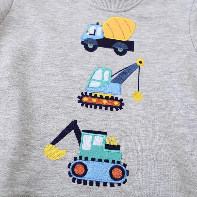 Boys Cute Applique Pullover - itzy bitsy