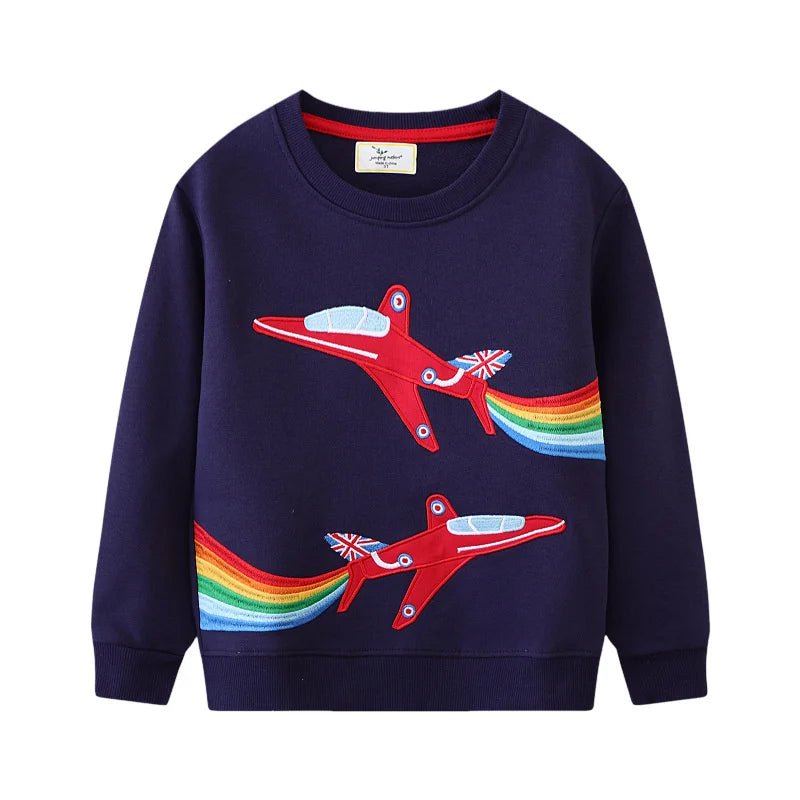 Boys Cute Applique Pullover - itzy bitsy