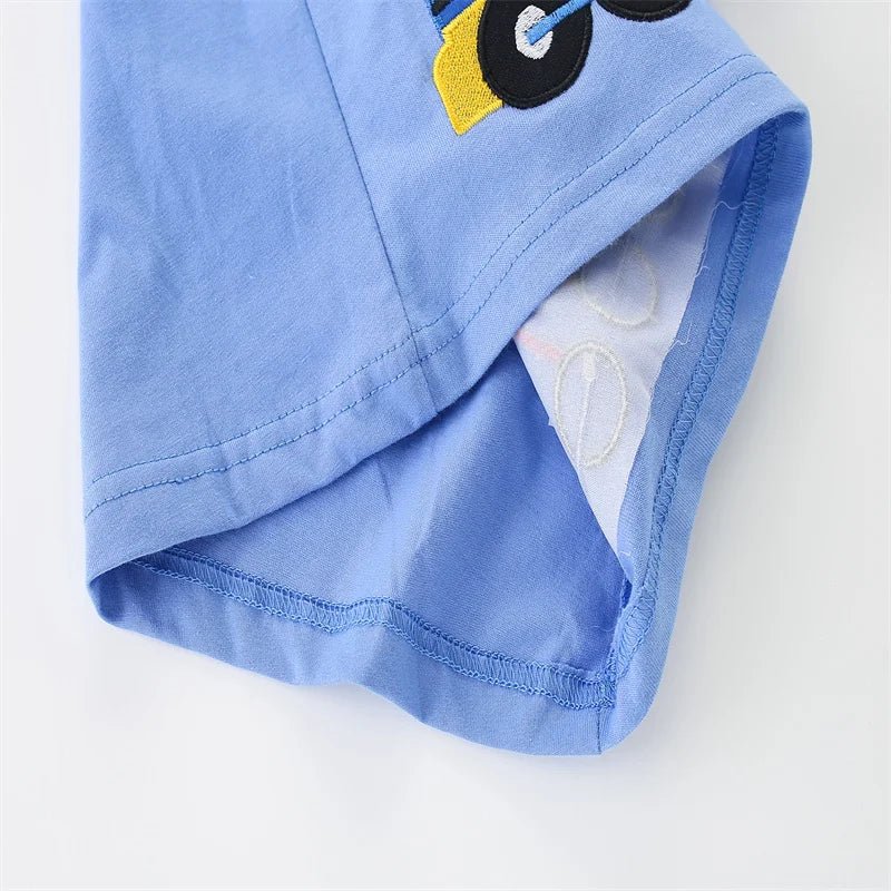 Boys Cute Prints Tees+Short Set - itzy bitsy