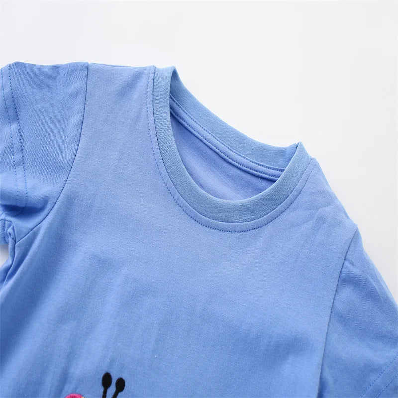 Boys Cute Prints Tees+Short Set - itzy bitsy