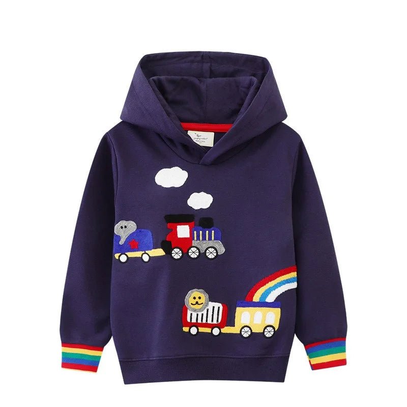 Boys Hooded Sweater - itzy bitsy