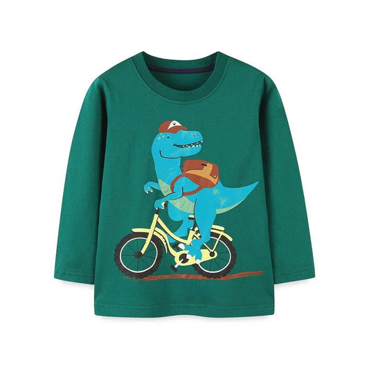 Boys Printed Long Sleeve - itzy bitsy