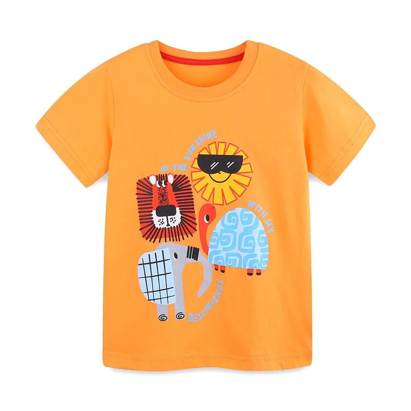 Boys Printed Summer Tees - itzy bitsy