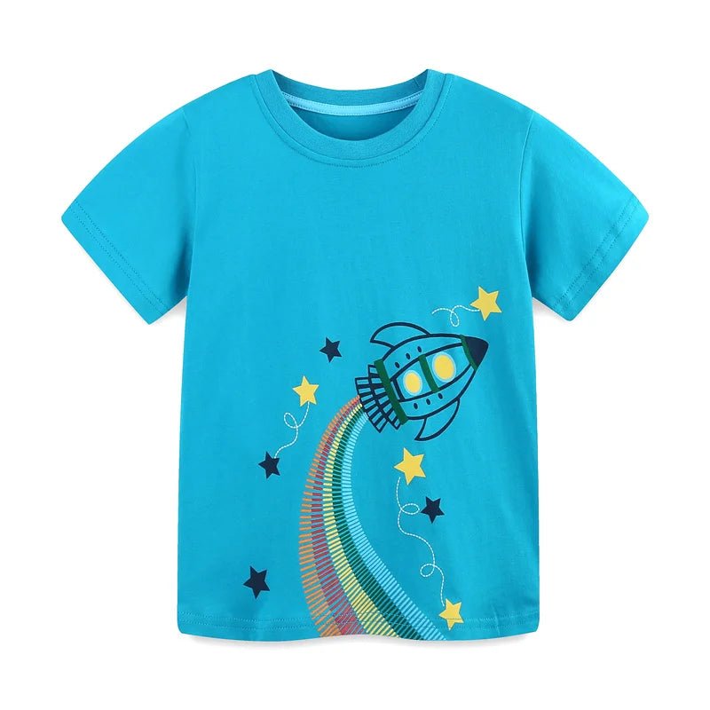 Boys Printed Summer Tees - itzy bitsy