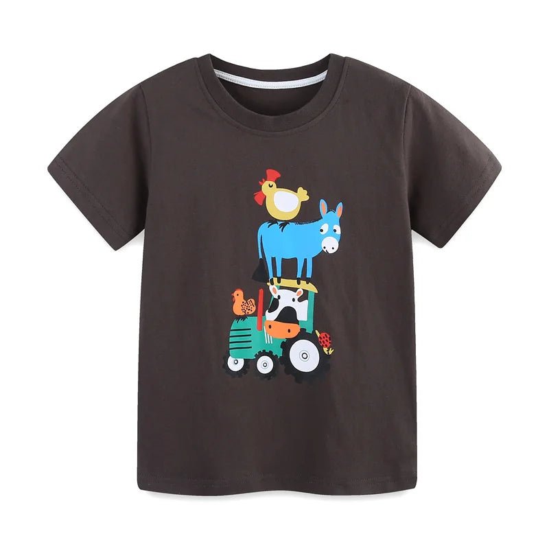 Boys Printed Summer Tees - itzy bitsy