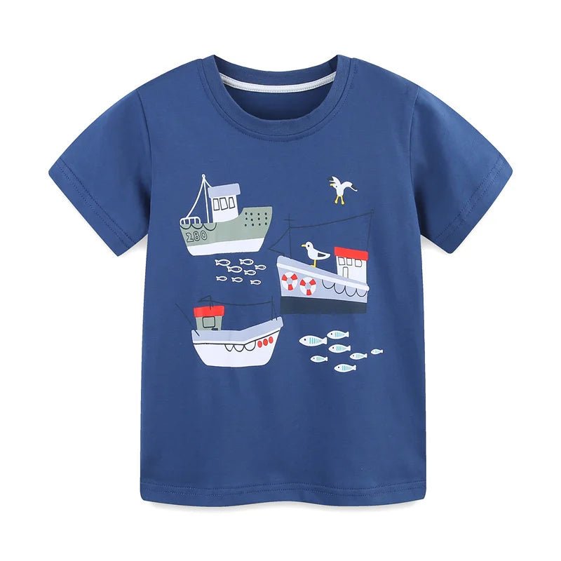 Boys Printed Summer Tees - itzy bitsy