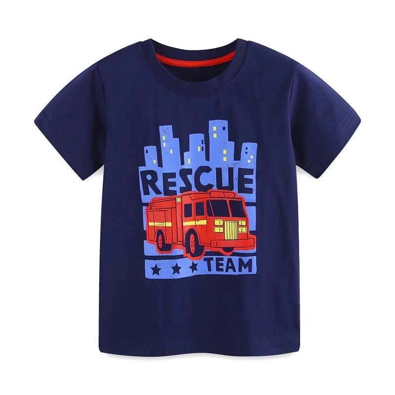 Boys Printed Summer Tees - itzy bitsy