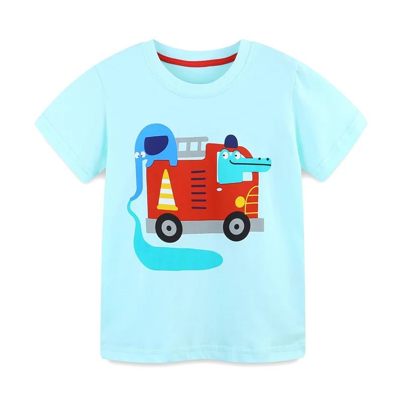 Boys Printed Summer Tees - itzy bitsy