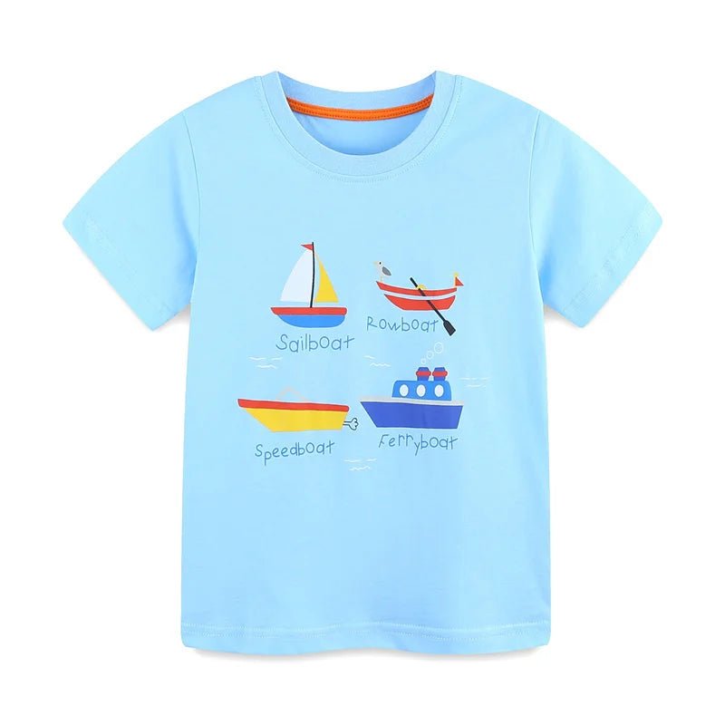 Boys Printed Summer Tees - itzy bitsy