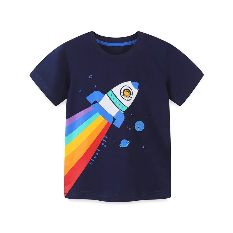 Boys Printed Summer Tees - itzy bitsy