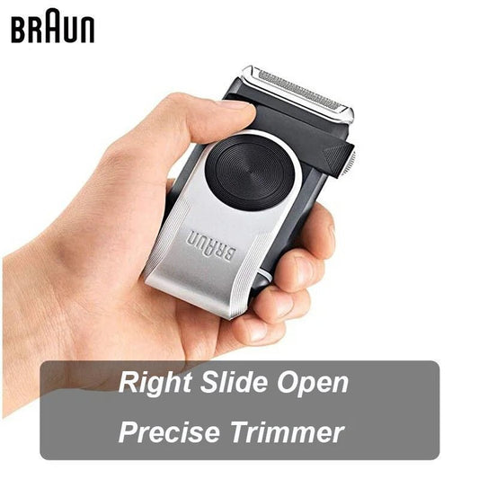 Braun Electric Shaver for Men M90 Portable Mini Shaver - itzy bitsy