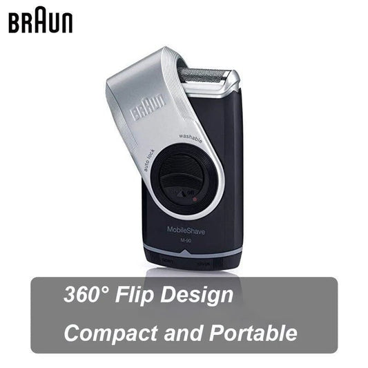 Braun Electric Shaver for Men M90 Portable Mini Shaver - itzy bitsy