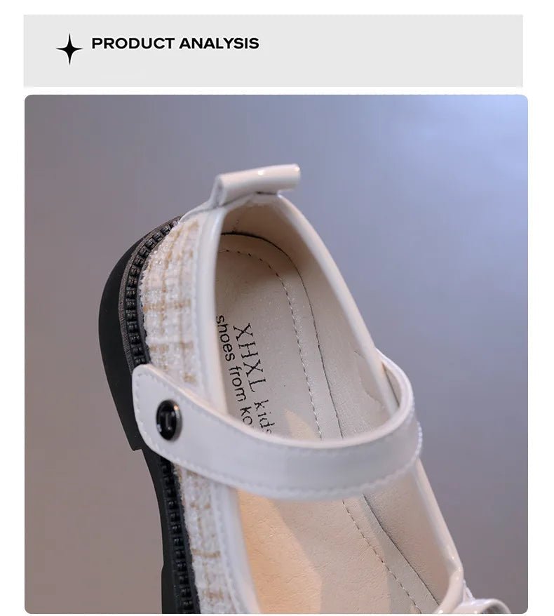 Butterfly Knot Anti Slip Round Toe Leather Shoes - itzy bitsy