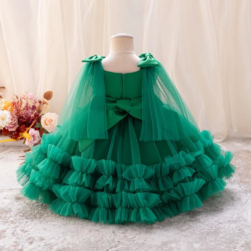 Butterfly Mesh Fluffy Princess Dress 0 - 5 years old - itzy bitsy