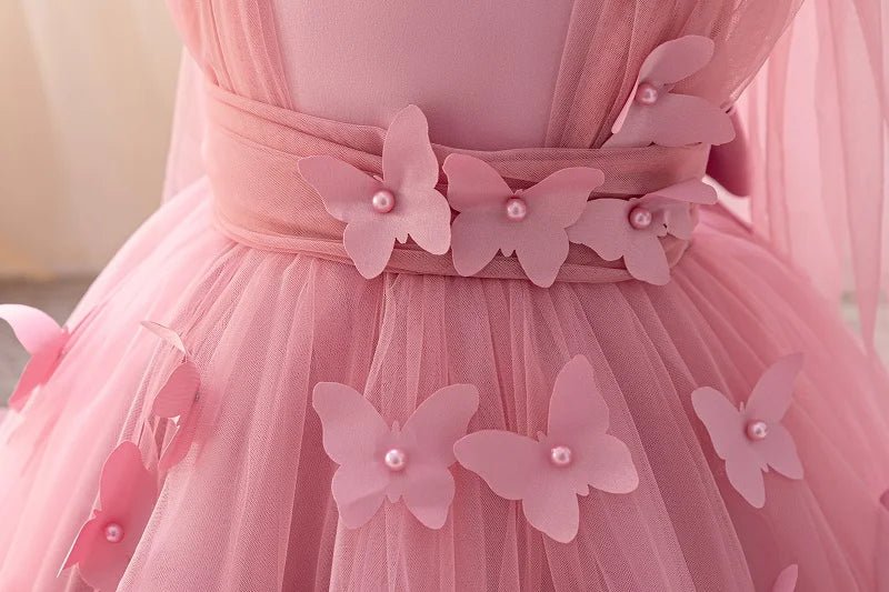 Butterfly Mesh Fluffy Princess Dress 0 - 5 years old - itzy bitsy