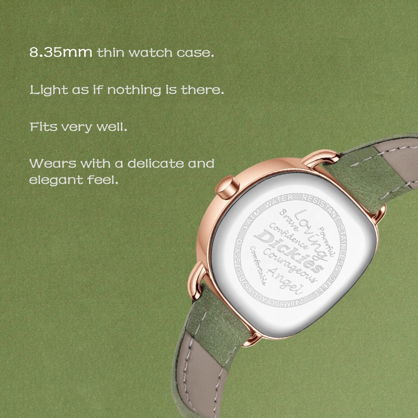 Dickies Watch New Retro Casual Women's Quartz