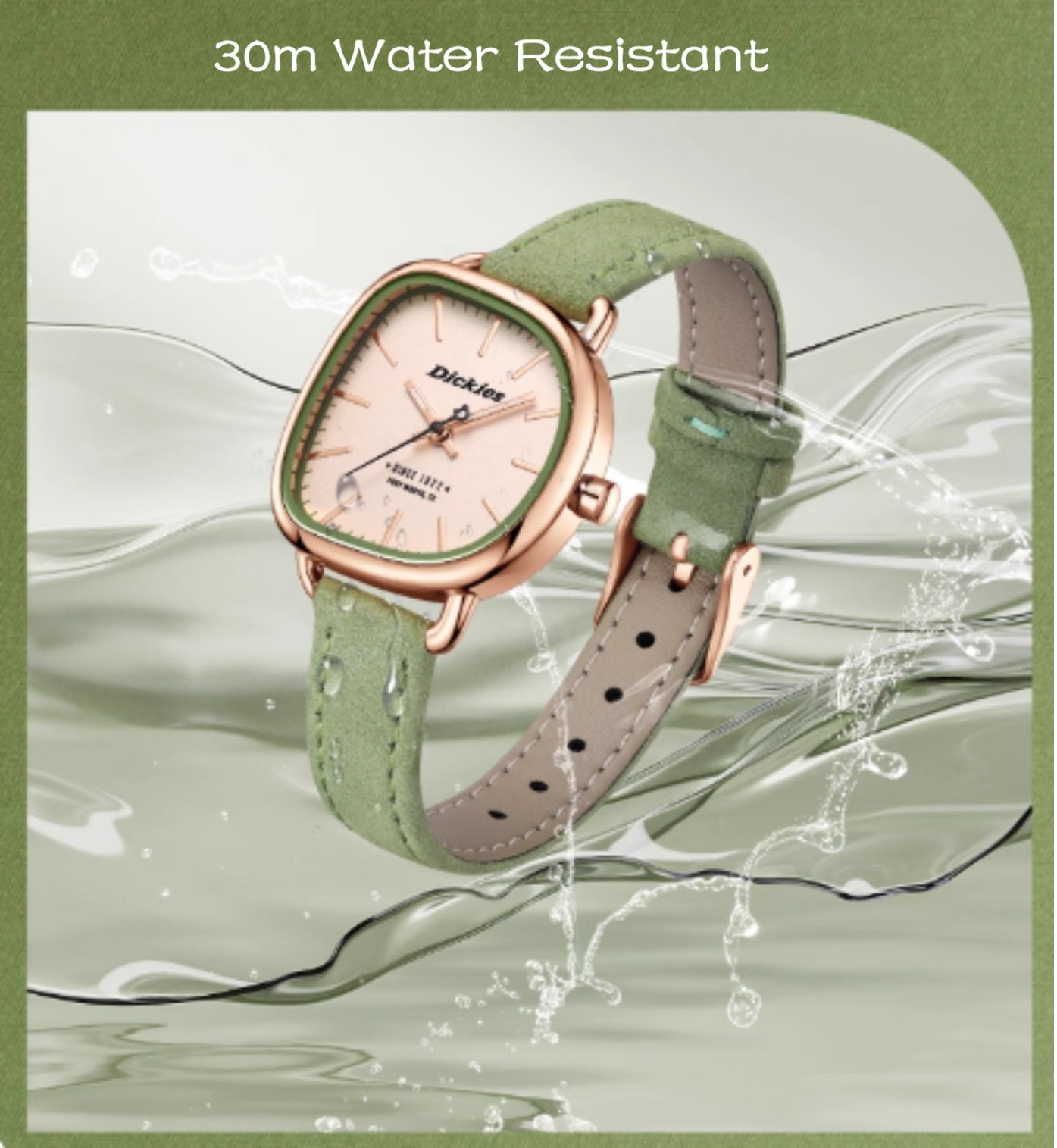 Dickies Watch New Retro Casual Women's Quartz