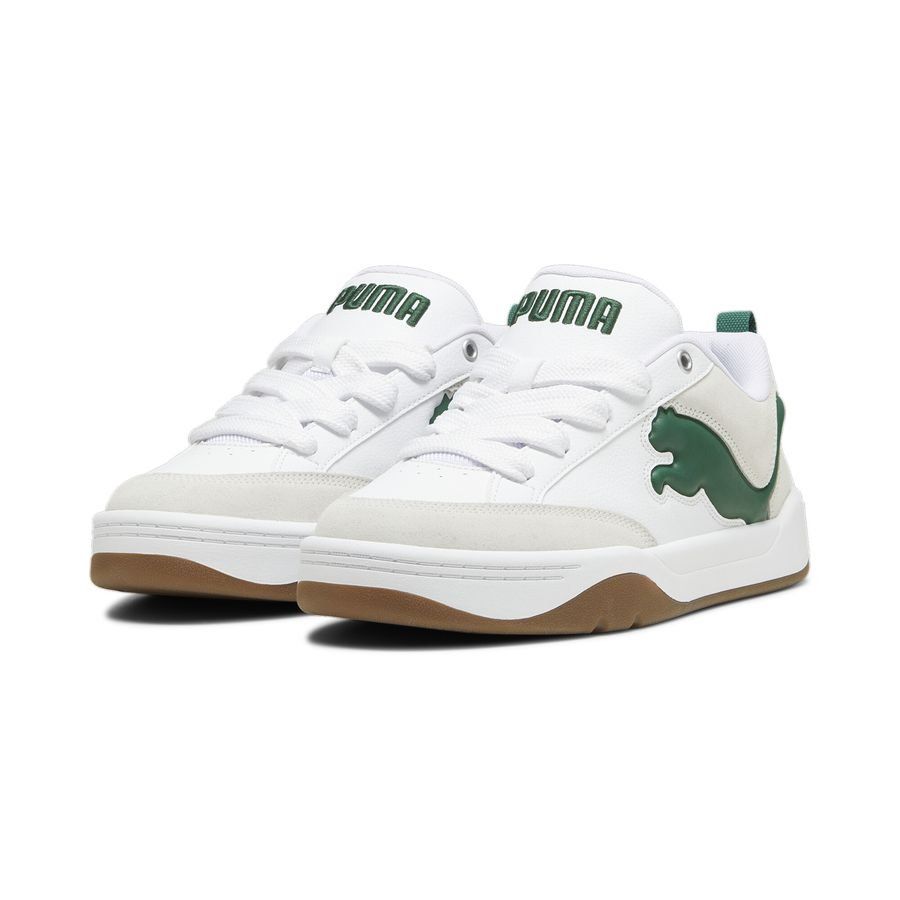 PUMA Unisex Park Lifestyle SD Trainers - Whit Green