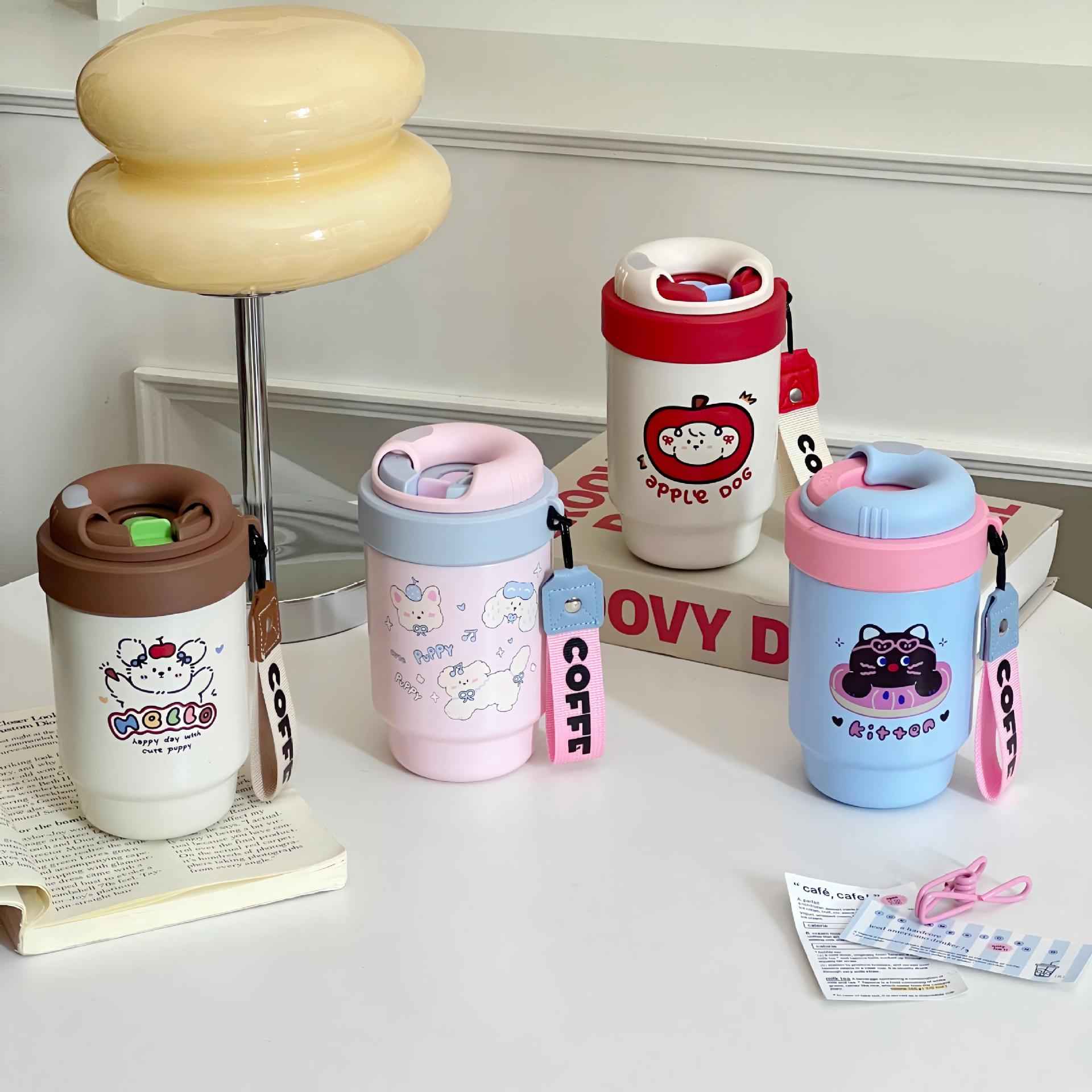 500ml 316 Stainless Steel Ceramic Liner Coffee Cup