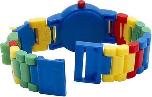 LEGO Classic Mini Figure Kids Buildable Analog Quartz Watch 6+