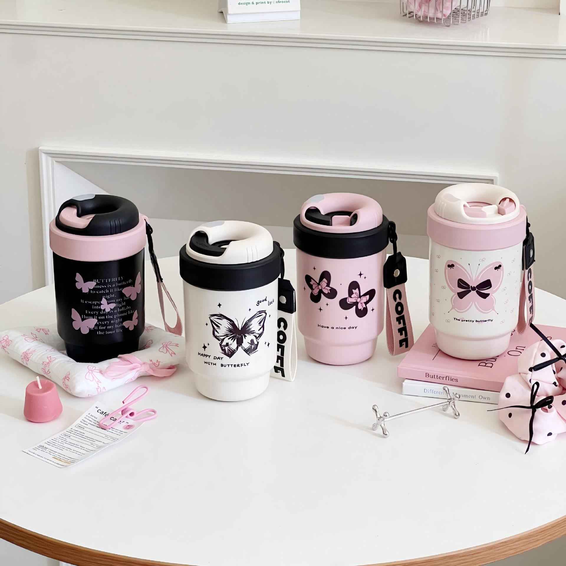 500ml 316 Stainless Steel Ceramic Liner Coffee Cup