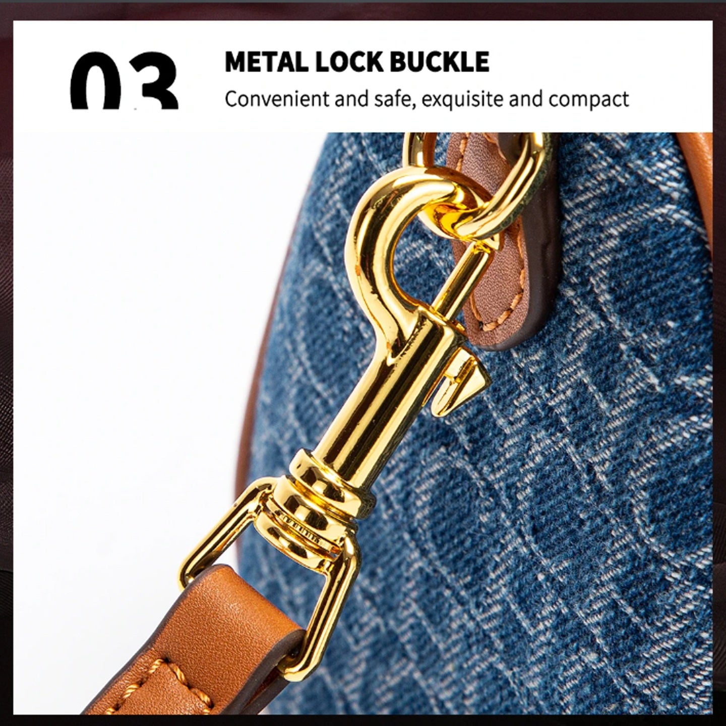 CHCH Women's Denim Handbag