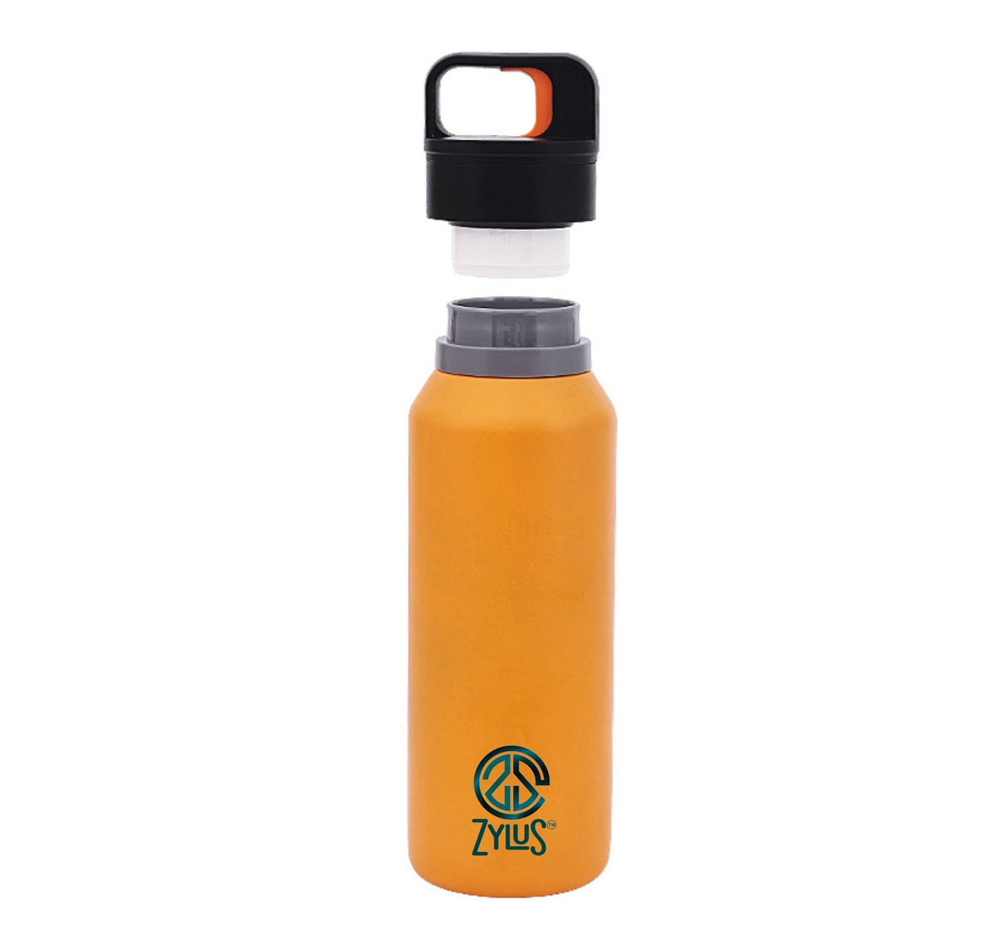 Stainless Steel Insulated Twist Free Water Bottle - 550ml